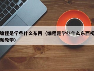 编程是学些什么东西（编程是学些什么东西视频教学）