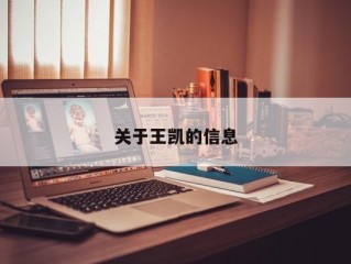 关于王凯的信息