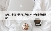 沈阳工学院（沈阳工学院2023年录取分数线）