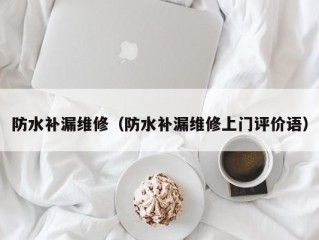 防水补漏维修（防水补漏维修上门评价语）