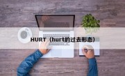 HURT（hurt的过去形态）