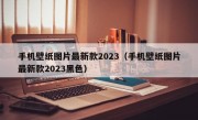 手机壁纸图片最新款2023（手机壁纸图片最新款2023黑色）