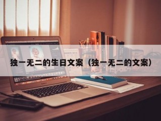 独一无二的生日文案（独一无二的文案）