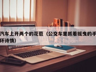 汽车上开两个的花苞（公交车里抓着摇曳的手环诗情）