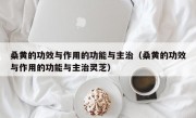 桑黄的功效与作用的功能与主治（桑黄的功效与作用的功能与主治灵芝）