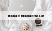 皮脂腺囊肿（皮脂腺囊肿挂什么科）