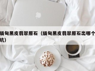 缅甸黑皮翡翠原石（缅甸黑皮翡翠原石出哪个坑）