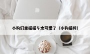 小狗们坐摇摇车太可爱了（小狗摇椅）