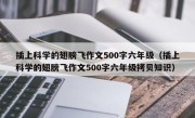 插上科学的翅膀飞作文500字六年级（插上科学的翅膀飞作文500字六年级拷贝知识）