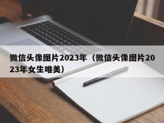 微信头像图片2023年（微信头像图片2023年女生唯美）