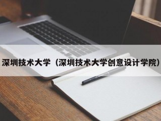 深圳技术大学（深圳技术大学创意设计学院）